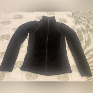 Columbia Plush Thermal Comfort Omni Heat Full Zip Women's Black Warm Jacket Coat